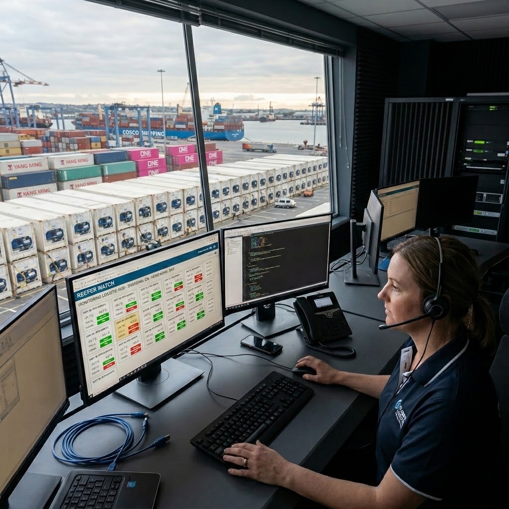 Remote Monitoring for Reefer Containers: Real-Time Cold Chain Visibility in Singapore